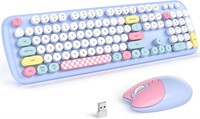 $40  MOFII Wireless Keyboard & Mouse  Light Blue