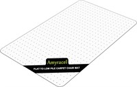 $53  Chair Mat for Low Pile Carpet  35x55