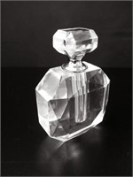 Faceted Crystal Perfume Bottle