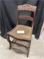 Woven Wooden Ladder Back Chair