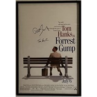 Forrest Gump cast signed movie poster
