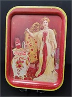 1960's Victorian Lady Coca-Cola Tray