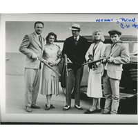 Michael J. Pollard signed "Bonnie and Clyde" movie
