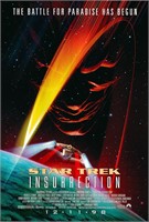 Star Trek: Insurrection  1998 original movie poste