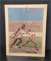 1962 Olympic Percy Williams print