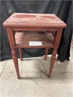 Wooden Side Table 16"x19"x29"