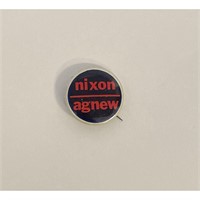 Nixon-Lodge  vintage campaign pin