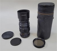 Vintage Komura 105mm Camera Lense & Case/Filter