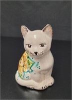 Ernesto Boria Caltagirone Italian Art Pottery Cat