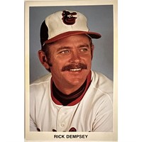 Baltimore Orioles Rick Dempsey baseball trading ca