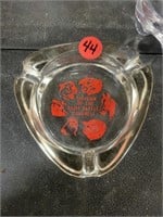 Glass Dairy Cattle Congress Ash Tray