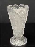 Antique Brilliant Cut Glass Vase
