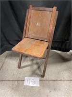 Wooden Child's Chair