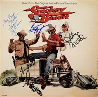 Smokey And The Bandit signed soundtrack album