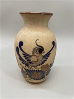 Vintage Mexico Tonala Pottery Sandstone Vase