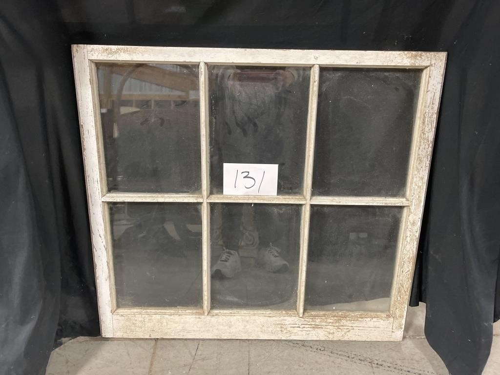 6 Paned Window 31"x28"