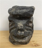 Primitive Pre-Columbian Stone Bust
