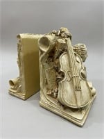 Cast Music Themed Bookends