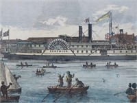 Steamer at Sorel, Canadian Illustrated News 1871