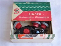 Vtg Singer Sewing Machine 301 404 Automatic