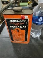 Hercules Vintage Turpentine Can
