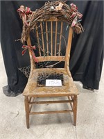 Vintage Decorative Wood Chair