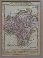 1812 Devonshire Map, Wallis London