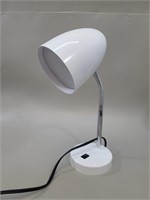 White Desk Top Lamp