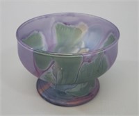 Rueuen Nouveau Purple Floral Wavy Bowl