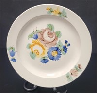 Antique Colditz Hand-Painted Porcelain Plate