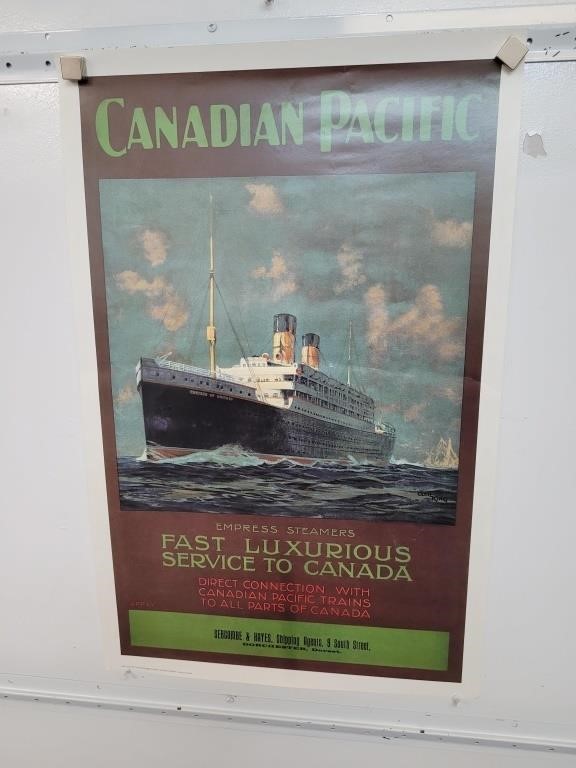 Canadian Pacific Express Streamers Poster
