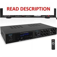 $113  Pyle Wireless Bluetooth Amplifier  5 Channel