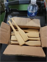 Lot of Small Wooden Utensils Crafts