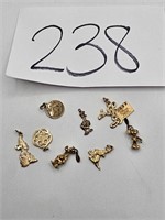 Disney Necklace Pendants marked Sterling