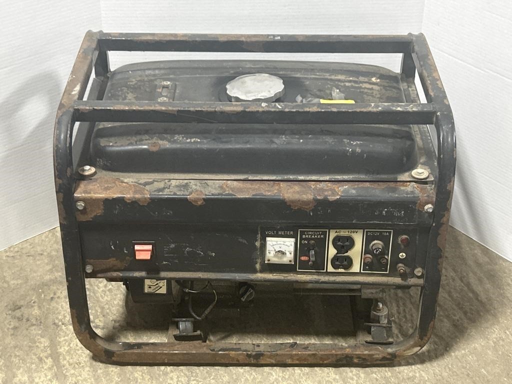 (AA) Unmarked Gas Generator w/ Honda 50HP Motor