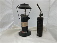 Coleman Propane Lantern-no Glass & Gas Torch