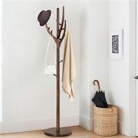 $130  Wooden Coat Rack 16.5 Base  72  12 Hooks