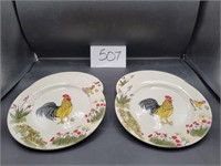 Paula Deen "Southern Rooster" Plates