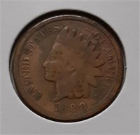 INDIAN HEAD CENT-1890-P