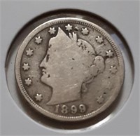 LIBERTY (V) NICKEL-1899-P