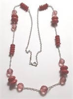 RED BEAD NECKLACE