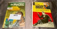 Lot of 2- The Invaders Comic Books VINTAGE