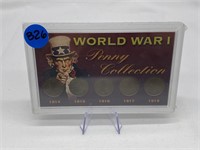 World War I Penny Collection 1914-1918