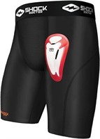 Compression Shorts with Protective Bio-Flex Cup