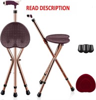 $50  GYMAX Stick Chair Combo  Folding Cane 42x15