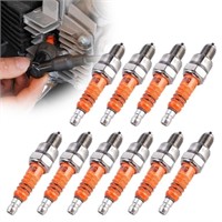 LUSHIMAN MOTORCYCLE A7TJC SPARK PLUGS 10 PACK