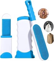 REUSABLE PET FUR REMOVER WITH SELF CLEANING BASE
