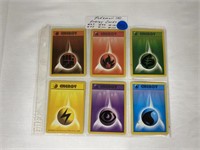 6-Pokemon Energy Cards #97-102