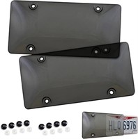 TINTED LICENSE PLATE SHIELD 6X12