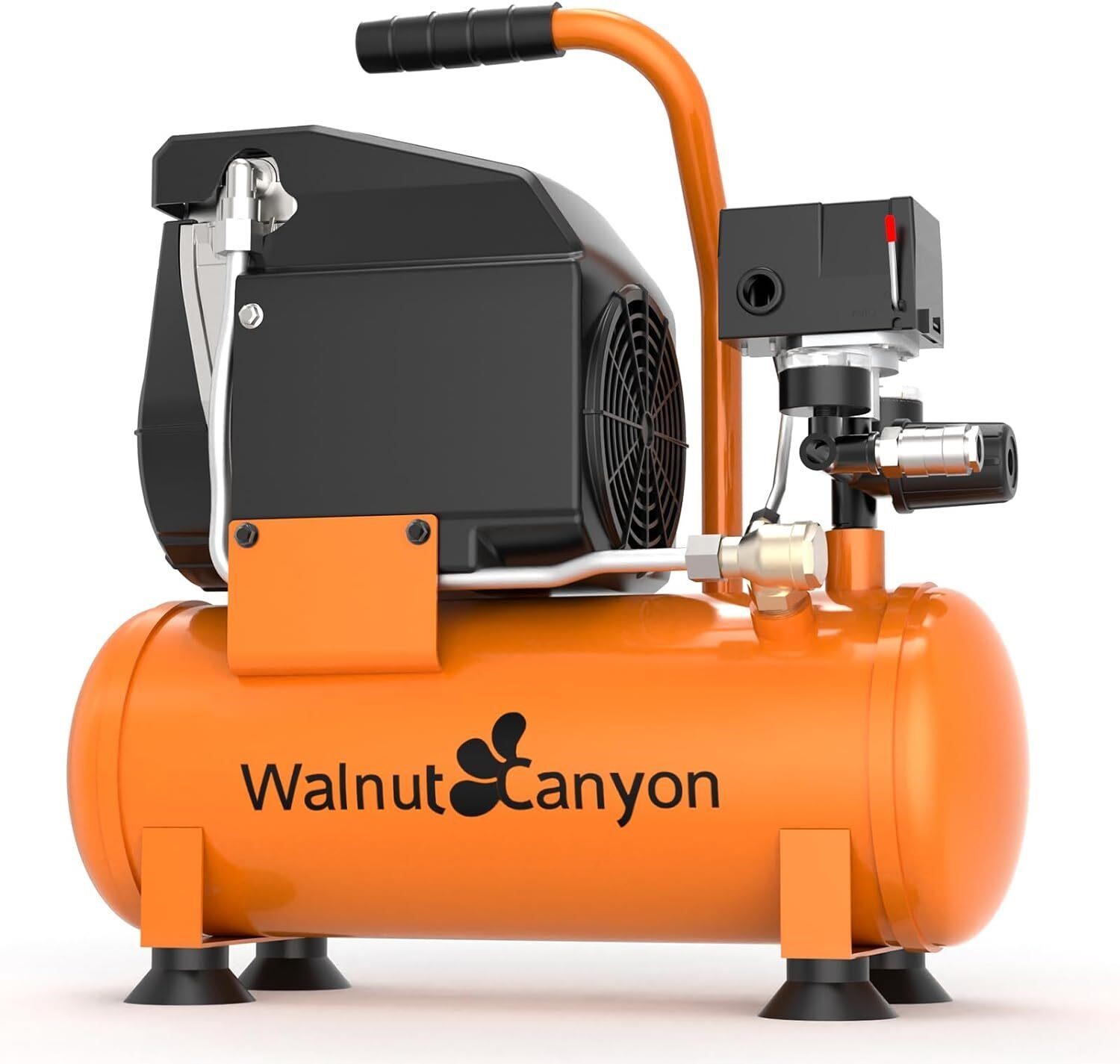 $115  2 Gallon Air Compressor  1.8 SCFM  1.1 HP